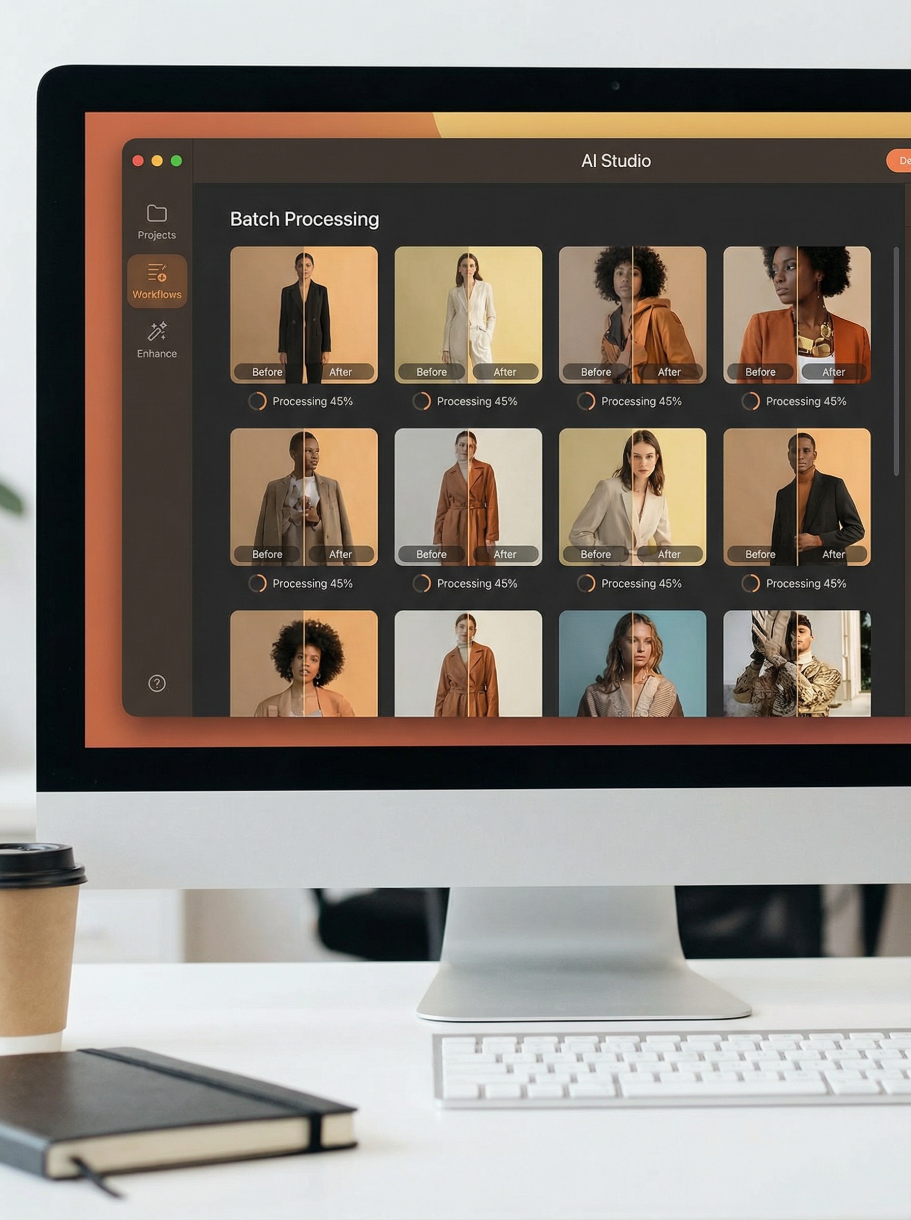 Team collaboration features in huhu.ai Studio